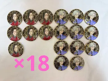 도쿄 리벤저스 원화전 쿠니이치 이누이 세이슈 파랑 캔뱃지 세트