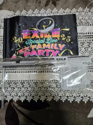 EXILE 팬클럽 Family Party 플래그, 라이트 블레스 1세트