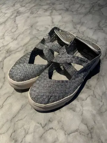 고무고무 Gomu56 실버 슬립온 메쉬 통굽 디노스 사이즈 M