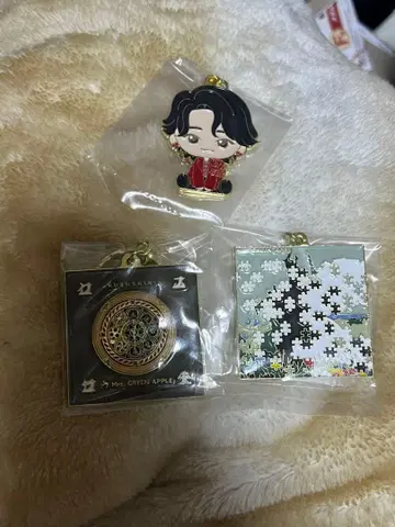 아크릴 키링 3개 세트