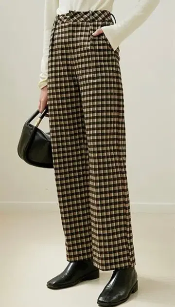 Fano Studios 체크 팬츠 S 사이즈