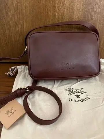 IL BISONTE 브라운 숄더백