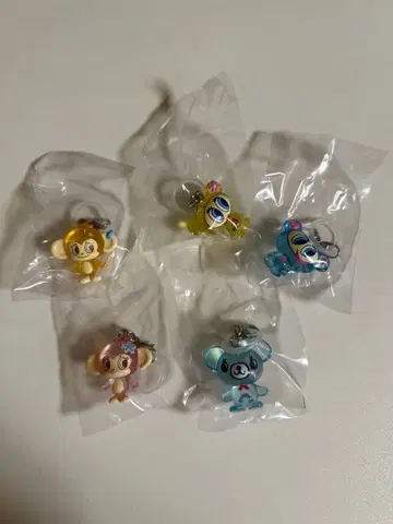 나루미야 캐릭터즈 메지루시 액세서리 5개 세트