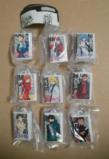 신세기 에반게리온 비디오 테이프 미니어처 참 컬렉션 9종 세트