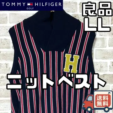 [ 24시간 이내/선착순 ] 타미힐피거골프 남성용 니트 베스트 LL