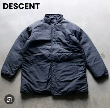 데상트 패딩 자켓 블랙 거의 미사용