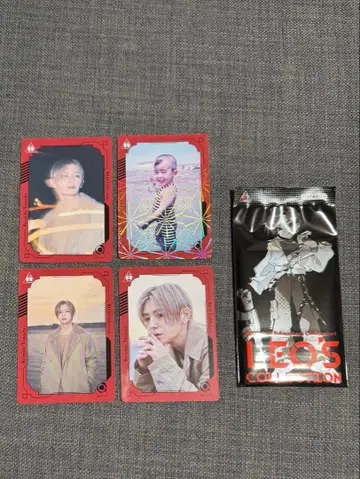 LEO'S collection 야마다 료스케 비주얼 카드 RED