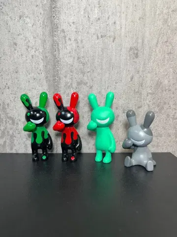 블랙 토끼 2 세트