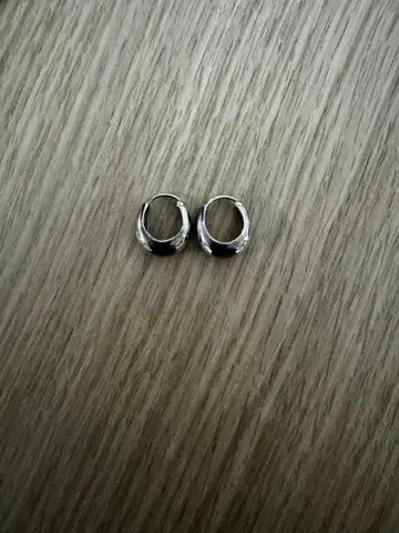 후프 귀걸이 실버 925 loro