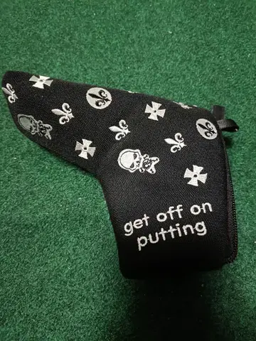 코모코메 핑 타입 퍼터 커버 패브릭 원단 지퍼