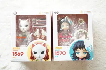 넨도로이드 사비토 마코모 세트 귀멸의 칼날 미개봉