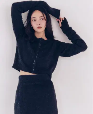 andequal GLITTER LONG SLEEVE CARDIGAN