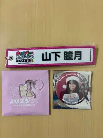 사쿠라자카46 야마시타 시즈키 굿즈 buddies 감사제 2025
