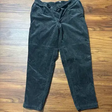 THE NORTH FACE 코듀로이 와이드 팬츠 블랙