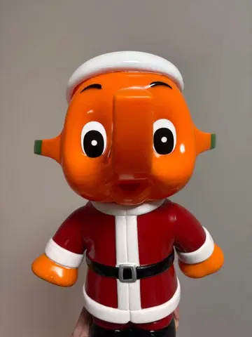 사토짱 저금통 빅 입상 크리스마스 인테리어