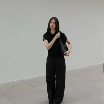 OHOTORO 피렌체 와이드 팬츠