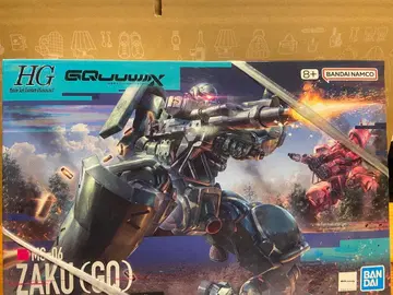 HG 자쿠 ZAKU (G) 06 종이상자로 송부합니다.