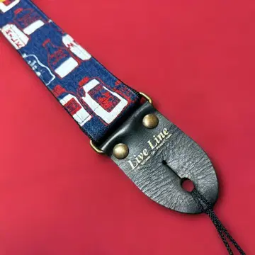 아이묭 애용! Live Line사제 기타용 스트랩 2 컨디션 최상 일본제