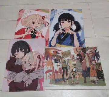 리코리스 리코일 클리어 파일 4장 세트