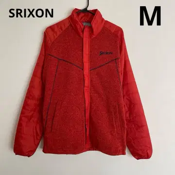스릭슨 니트 자켓 윈드 M 오렌지 골프 아우터
