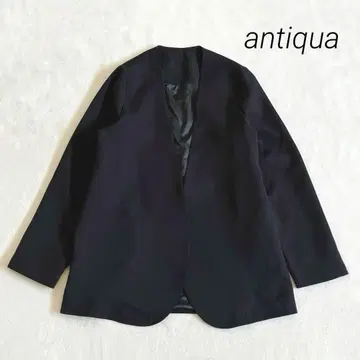 안티카 노카라 자켓 블랙