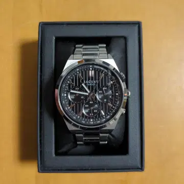 SACSNY 크로노그래프 블랙 손목시계