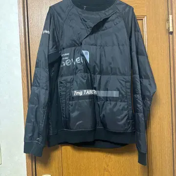 STUDIO SEVEN 니시카와 라이트 다운 풀오버 블랙