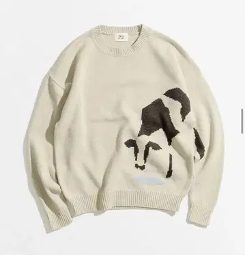 [ 새상품/미사용 ] WETTEMPT 위템프트 디자인 자카드 니트