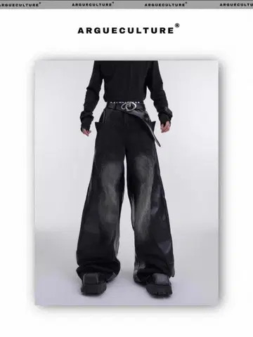 [ ArguE CulturE ] 도킹 와이드 플레어 데님