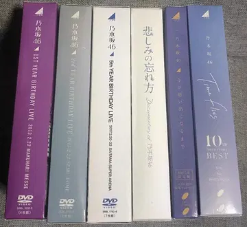 노기자카46 birthday live 등 6매 세트 DVD