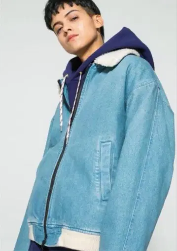 monkey time 데님 보아 집 블라존