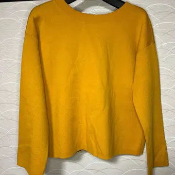 PS 폴스미스 머스타드 오픈 백 니트