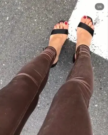 Juemi Luster 벨로아 팬츠