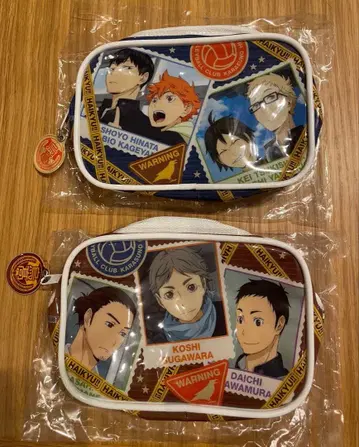 하이큐 카라스노 캐릭터 파우치 껌 포함