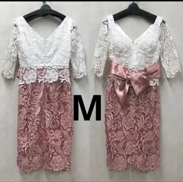 VANESSA HEART Sugar 원피스 M 화이트 핑크