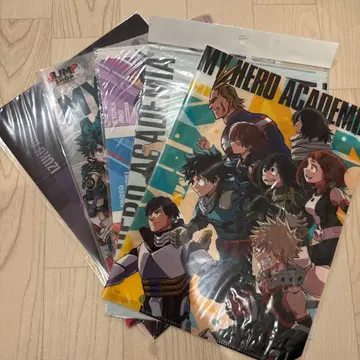 나의 히어로 아카데미아 클리어 파일 5장 세트
