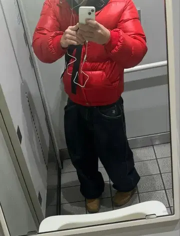 피닉스 phenix 다운 쇼트 기장