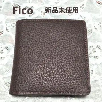 새상품 피코 슈링크 가죽 동전 지갑 부착 머니클립 접이식 지갑 네이비