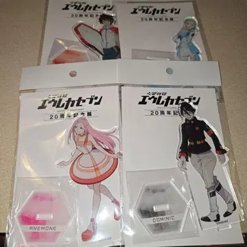 교향시편 에우레카 세븐 20주년 기념전 아크릴 스탠드 총 4종 세트