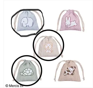 미피 1번 복권 복조리 3개 세트와 봉제 인형 1개