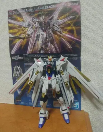 1/144 HG 마이티 스트라이크 프리덤 건담 설명서 동시 300엔 할인