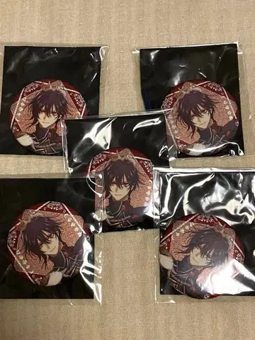 AMNESIA 아무네시아 신 라메 캔뱃지 5개 세트