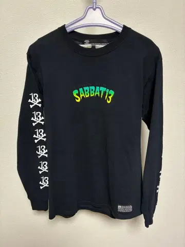 SABBAT13 CRYPT 롱 슬리브 티셔츠 S 사이즈
