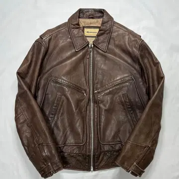90s Abahouse A-2 Type Leather Jacket
