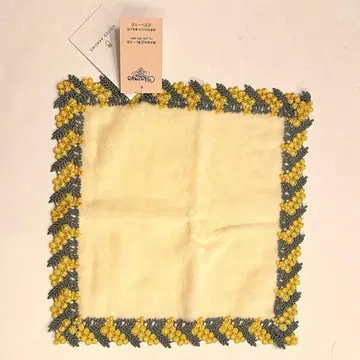 치카자와 레이스 손수건 미모사