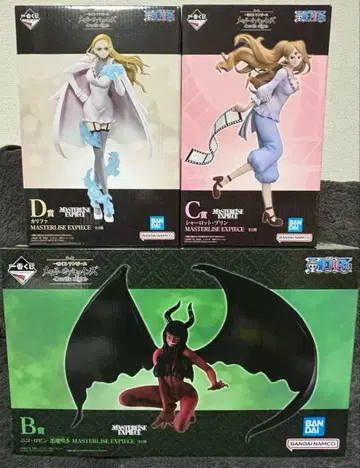 제일복권 원피스 메모리 오브 히로인즈 B상 C상 D상 3종 세트 덤 포함