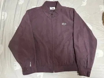 퍼플 나일론 자켓
