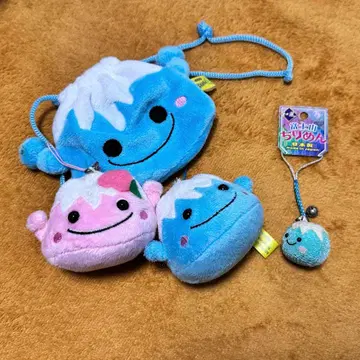 후지산 한정판 후지산 후지짱 봉제 인형 스트랩 복조리 일본 기념품