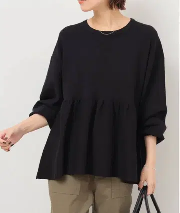 JOURNAL STANDARD relume 워셔블 페플럼 풀오버