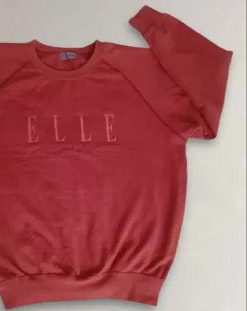 ELLE 오렌지 맨투맨 트레이닝복 M